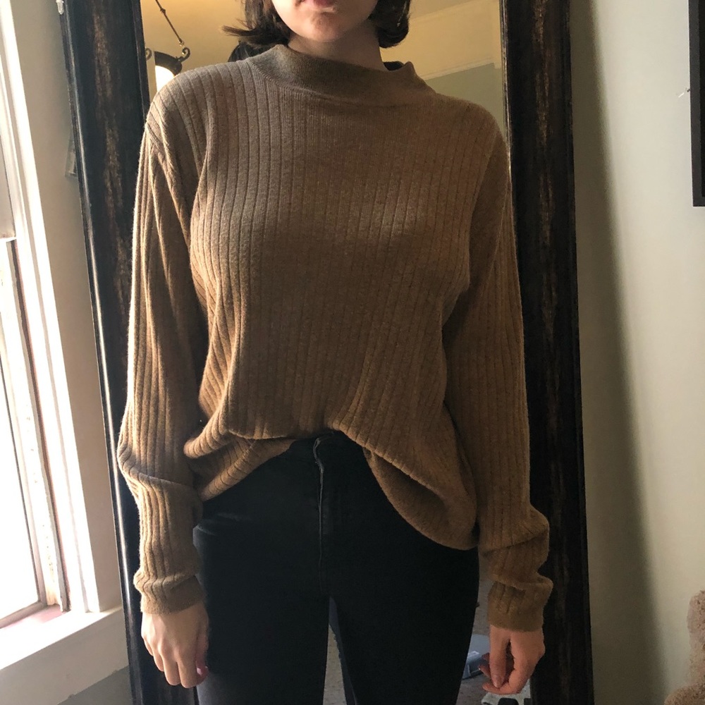 COZY BROWN LONG SLEEVE